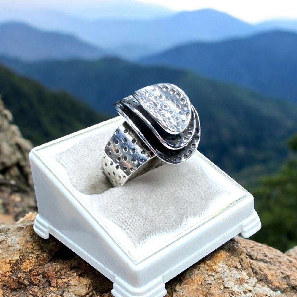 Vintage Sterling Taxco Ring